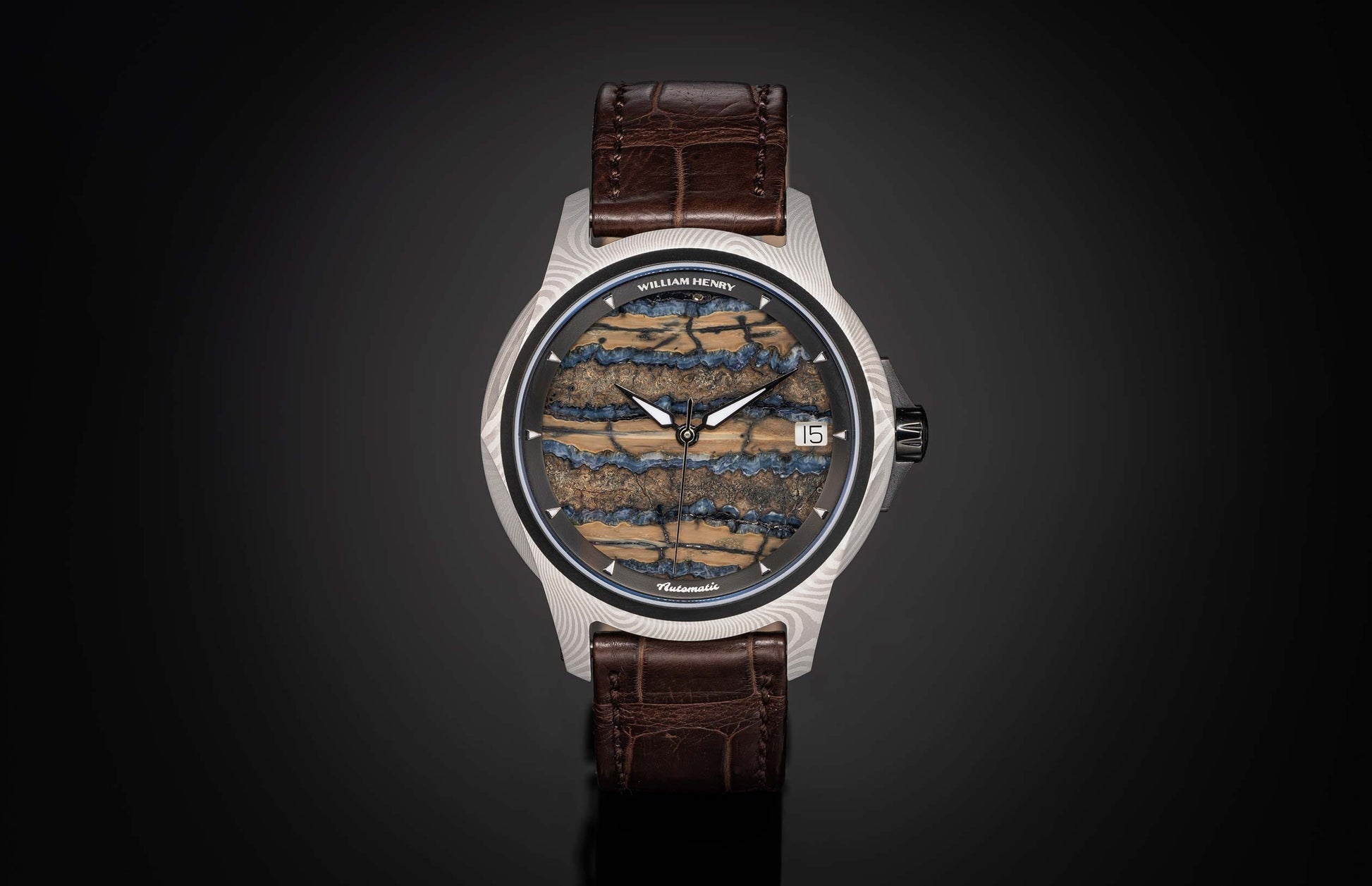 The Legacy Men's Watch with Fossil Mammoth Dial (W1 MT DAM)