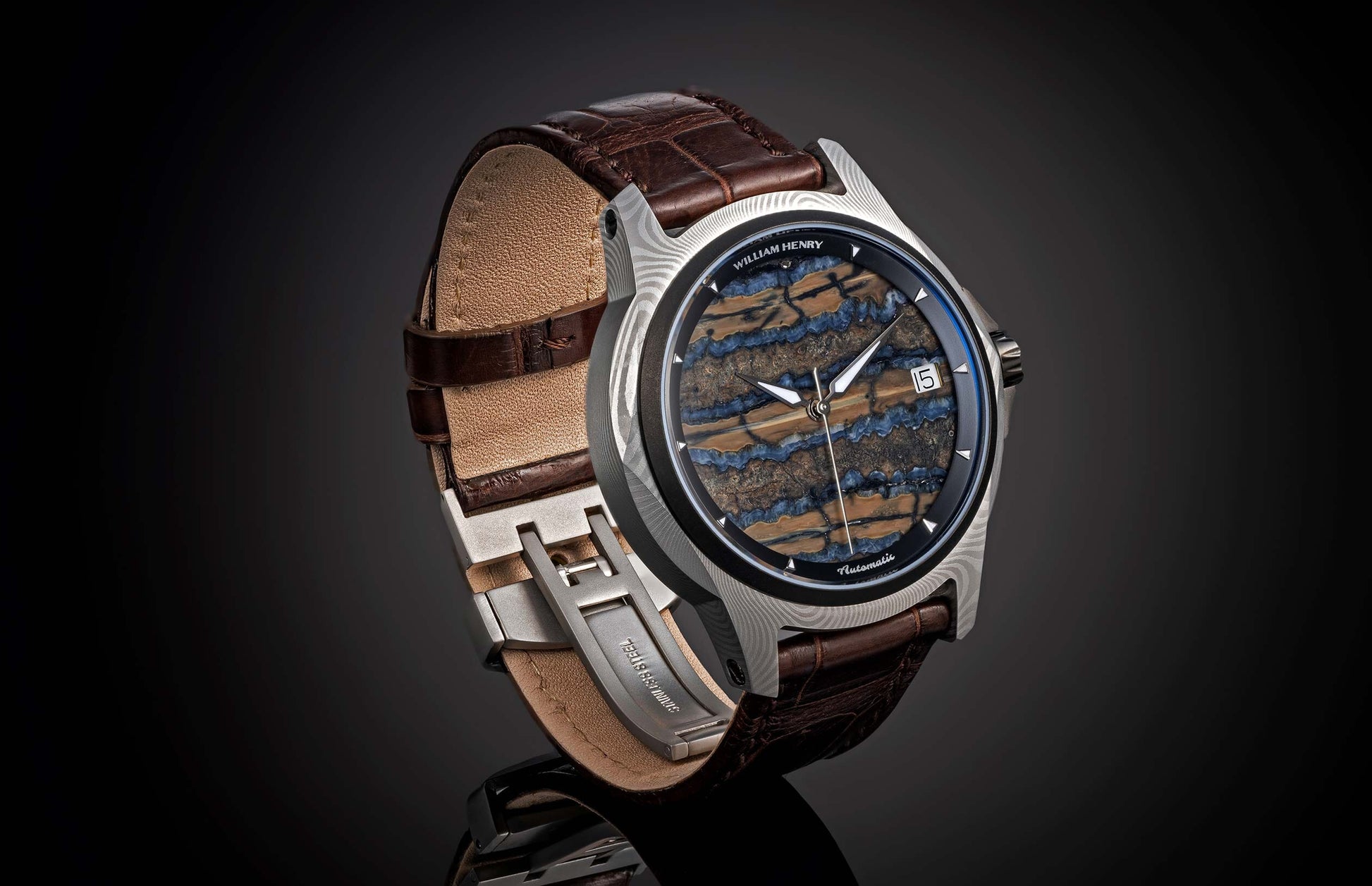 The Legacy Men's Watch with Fossil Mammoth Dial (W1 MT DAM)