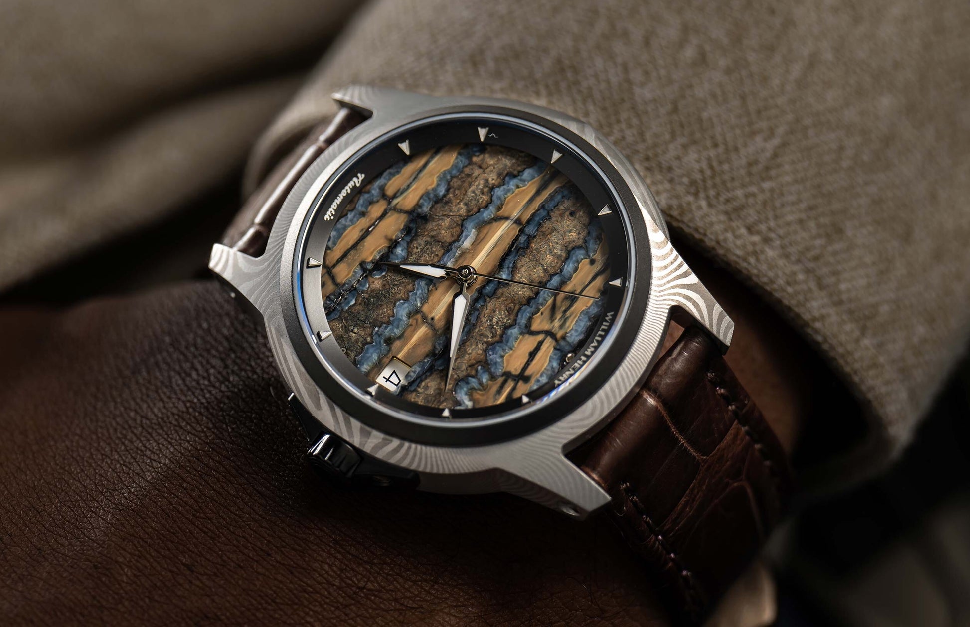 The Legacy Men's Watch with Fossil Mammoth Dial (W1 MT DAM)